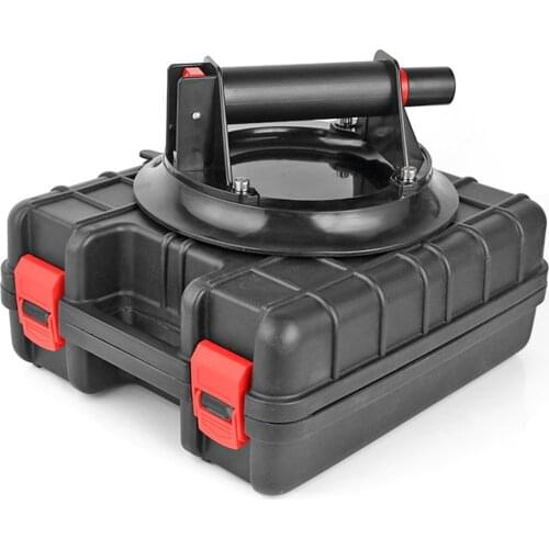 8 inch Portable Vacuum Suction Cup Heavy Duty Lifter for Granite Tile Glass Metal Handle Pro Home Manual Lifting Handling Tools