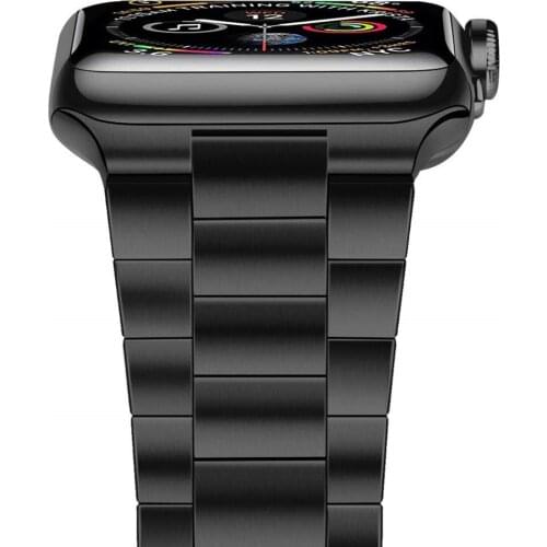 For Apple Watch series 6 5 Band Upgraded Version Solid Stainless Steel Business Replacement bracelet iWatch SE 40mm 44mm strap