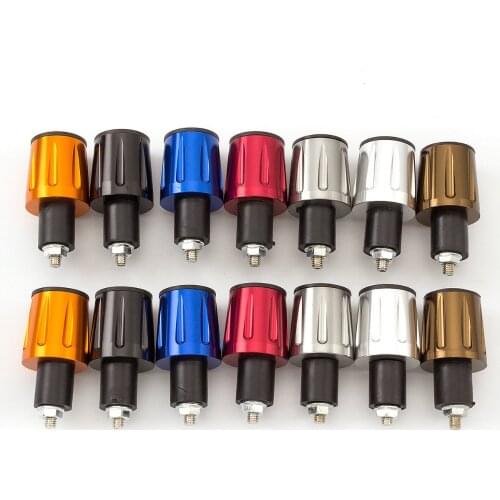 7/8'' 22mm Handlebar Grips Motorcycle Counterweights Moto Handle Bar End Cap For Suzuki GSXR GSX-R 600 750 1000 1300 K1 K2 K3 K4