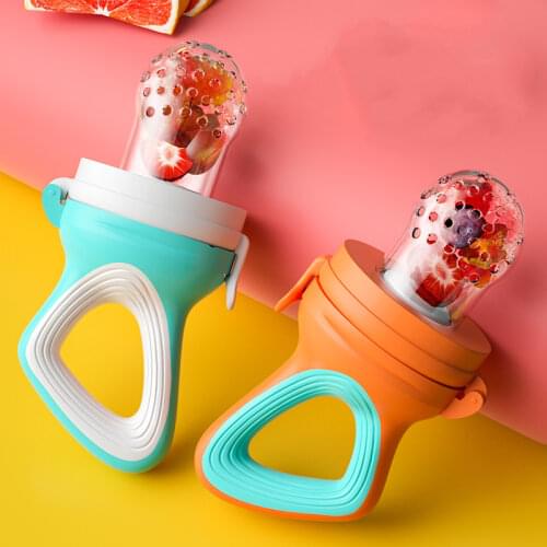 Fresh Fruit Food Kids Nipple Feeding Safe Milk Feeder Baby Pacifier Bottles Nipple Teat Fruit Nibbler Baby Feeding Accessories