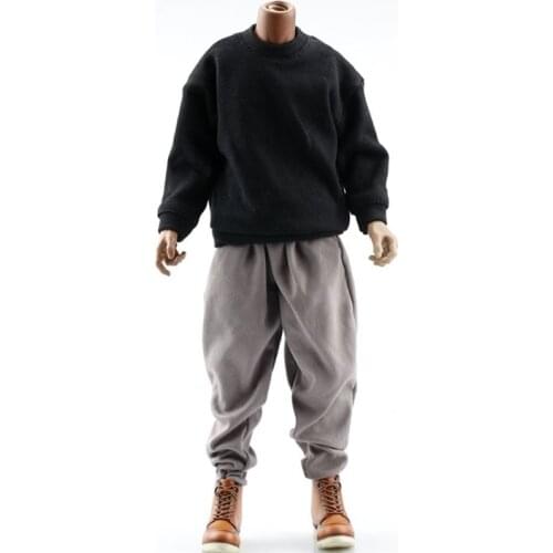 1/6 Scale Hooded Sweatshirt Male Clothes Accessory Soldiers Sweater for 12" Figure