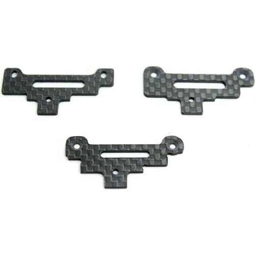 1.5mm Carbon Fiber Three-point Phoenix Bracket Rear Reinforce Plate for VS/S2/SXX/SFM/TZ Chassis For Tamiya Mini 4WD Car Model
