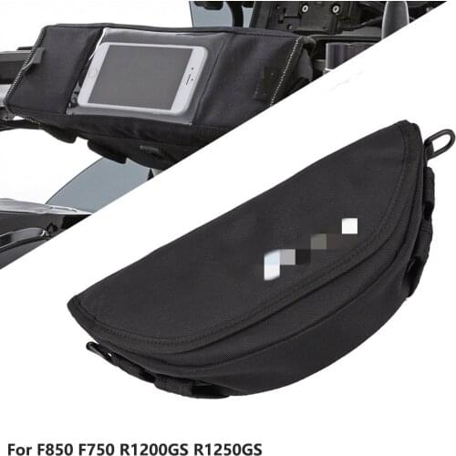 For BMW F750GS F850GS R1200GS ADV F700GS 800GS R1250GS F900XR S1000XR Storage Bag Waterproof Motorcycle Handlebar Travel Bag