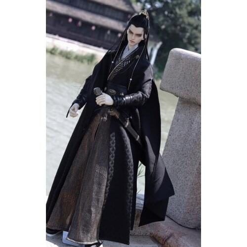 1/3 Scale BJD Doll Clothes Ancient Costume Chinese Hanfu Samurai Outfit For BJD/SD SD13 SSDF ID75 Strong Uncle Tall 80cm B0238
