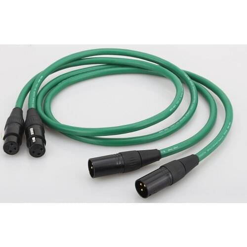 1 pair Hi-End audio 4N Copper XLR Interconnect Audio Cable Balanced HIFI XLR Cable