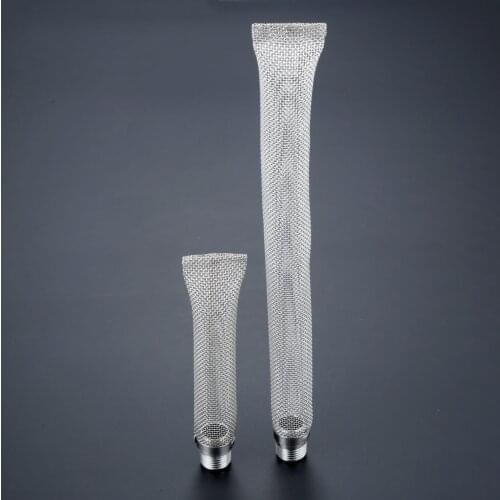 1Pc 6/12 Inch Stainless Steel Homebrew Beer Brew Hop Filter Screen Beer Brewing Mesh Spider Strainer Tool with 1/2" NPT Thread