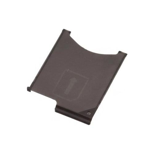 50pcs/lot For Xperia Z C6603 L36h SIM Card Tray Holder Cover Case Replacement Black Free Shipping