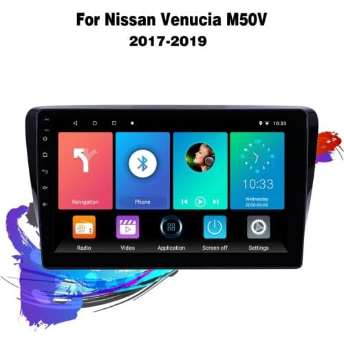 Eastereggs For Nissan Venucia M50V 2017-2019 9 Inch 2 din Android 8.1 Car Radio Stereo WIFI GPS Navigation Multimedia Player