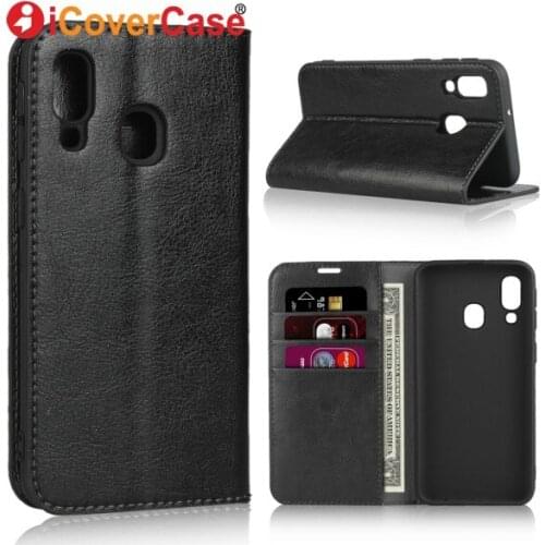 For Samsung Galaxy A40 Cases Leather Phone Case Cover Soft Shell Luxury Wallet For Samsung A 40 Mobile Accessory Coque Etui