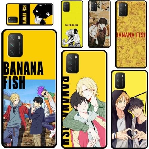 Banana Fish Anime For POCO X3 Pro F2 F3 M3 Case For Xiaomi Mi 11 Ultra Note 10 Lite Mi A3 9T 10T Pro Cover