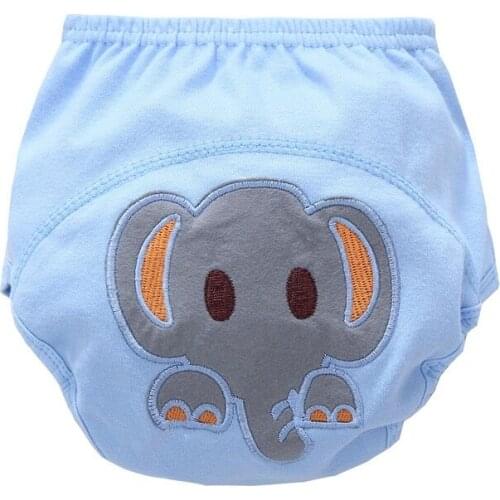 10pcs /Lot Baby Bolsas Washable Diapers Cotton Training Pants Suit 8-15kg