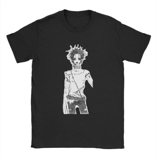 Mens T-Shirt NANA Osaki Funny Pure Cotton Tees Short Sleeve Anime Manga T Shirt Crewneck Clothing Printing