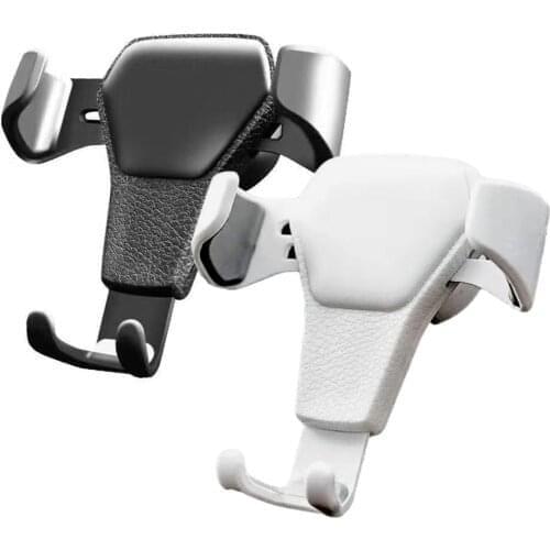 Gravity Car Phone Holder Air Vent Clip Mount GPS Support Mobile Phone Stand Holder For iPhone for Samsung Car Cell Phone Holder