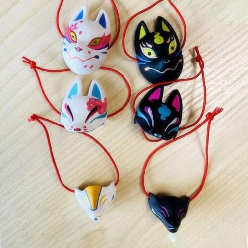 1/6 Scale Soldiers Trendy Japanese Doll Mask Fox Mask Model For Action Figure Body DIY Accessories