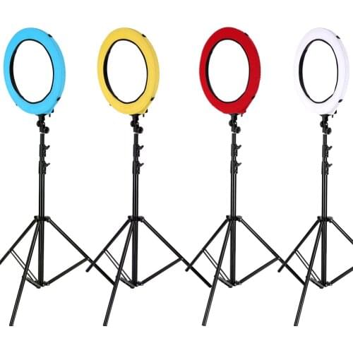 Neewer 4-Color Ring Light Cloth Kit for Neewer 18 inches 75W Ring Light and 55W LED Ring Light(Red, Yellow, White, Blue)