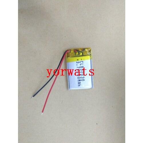 New Hot A Rechargeable Li-ion Cell New 3.7V lithium ion battery 032030 302030 130mah Bluetooth headset micro camera