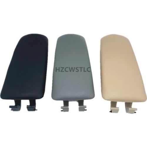 New Leather Car Armrest Latch Cover For Audi A4 B6 B7 2002-2007 Center Console Arm Rest Storage Box Lid Cover Auto Accessories