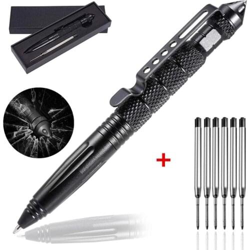 Great Gift Self Defense Tactical Pen Personal Emergency Defense MultiTool Security Protection EDC Supplies Tool Military