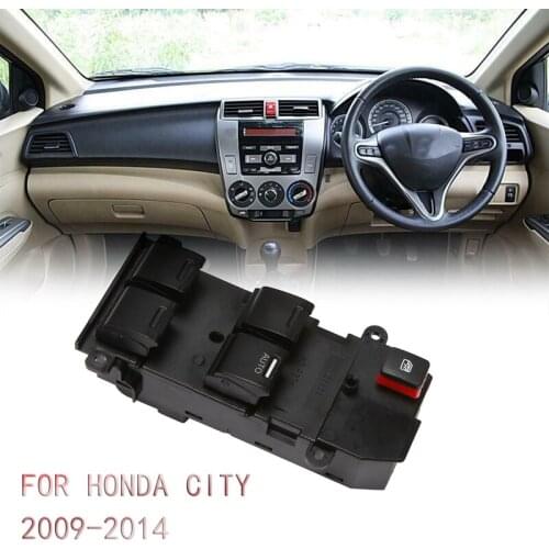 For Honda City 2009-2014 Power Master Window Lift Control Switch Front Right Driver Side RHD 35750-TM0-F01