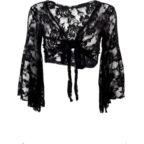 Sexy Belly Dance Dancing Lace Blouse Choli Top Bra Dancewear Costumes