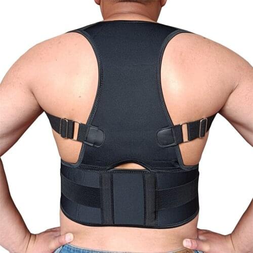 Adjustable Women Men Back Support Belt Posture Correction Brace Posture Corset Shoulder Posture Breathable Posture Corrector