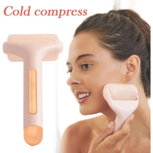 Face Roller Cool Ice Roller Massager Skin Lifting Tool Face Lift Massage Anti-wrinkles Pain Relief Face Lifting Skin Care Tools