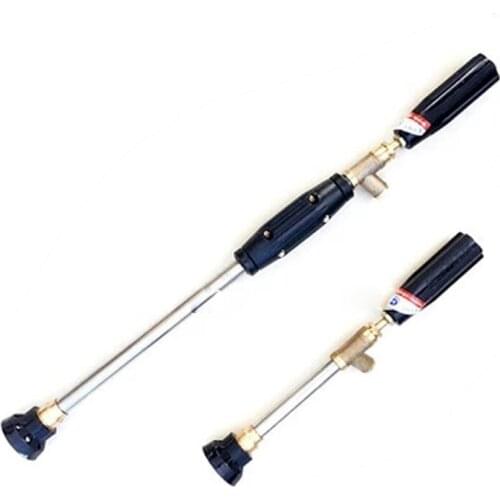 Agricultural high pressure sprayer special pesticide adjustable straight bar ceramic gun type sprayer