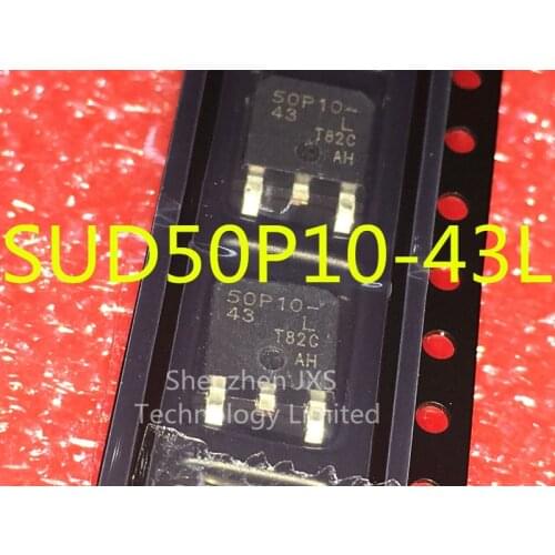 100% New&original SUD50P10-43L TO-252