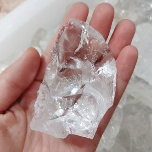 200g Rare Drop Shipping Natural Raw Rough Clear Quartz Mineral Meditation Reiki Healing Raw Mineral Crystal Specimen