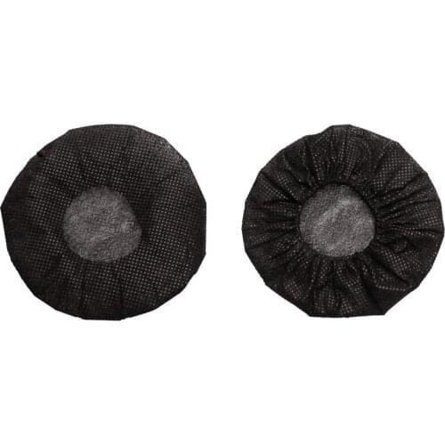 200 Pcs Black Disposable Microphone Covers Karaoke Anti-Splash Mic Cover Dust-Proof Accessories