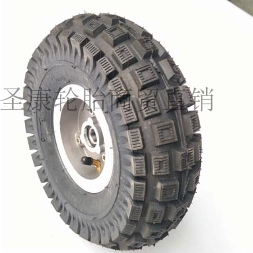 3.00-4 Electric Scooter Front /rear Wheel with tyre Alloy Rim hub and inner tube wheels Gas scooter bike motorcycle