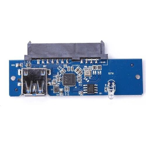 5GBps High Speed USB 3.0 To 2.5" SATA 7 + 15Pin Hard Drive Adapter 3TB Hard Disk For SATA 3.0 SSD & HDD Accessories