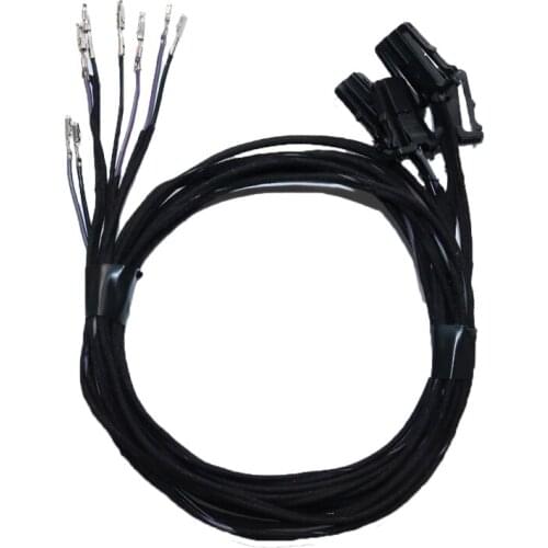 Car interior LED Welcome Door Light Cable Wiring Harness For VW Golf MK5 MK6 7 MK7 7.5 Jetta Passat B6 B7 B8 Tiguan Superb SEAT