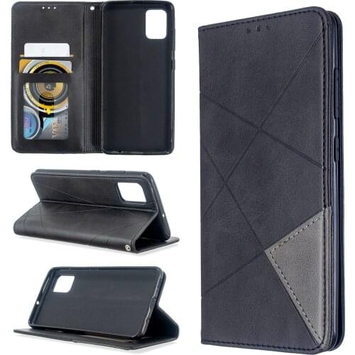Business Leather Flip Book Cover For Samsung Galaxy A51 Case Phone Bag Card Funda Galaxy A71 Global Version 6.49" Coque