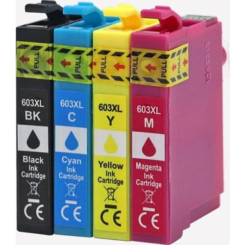 For Epson Ink Cartridge 603XL 603 Compatible for Epson XP 2100 3100 4100 XP2100 XP3100 WF-2830 WF-2810 XP-2100 XP-3100 printer