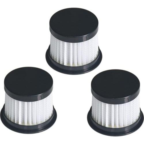 For Xiaomi Deerma Vacuum Cleaner CM810 CM300S/400/500/800/900 HEPA Filter Dust Mite Replacement Accessories Parts 3Pcs