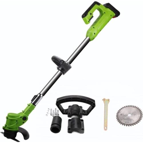 Lawn Mower Machine Weeder 21V Lithium Battery газонокосилка Pruning Tool Grass Trimmer Brush Cutter Lawn Mower Robot