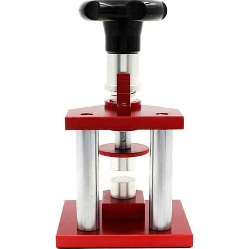 8" Crystal Bezel Press Case Back Closing Bench Rotate Watch Repair Tools 20 Dies