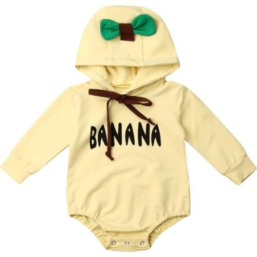 0-24M Newborn Infant Baby Boy Girl Rompers Cute Hooded Long Sleeve Jumpsuit Playsuit Autumn Winter Baby Clothes