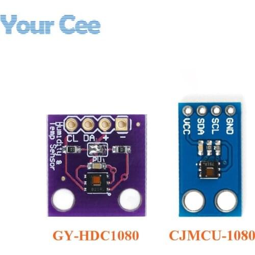 HDC1080 Sensor Module Temperature Humidity Sensor High precision GY-213V-HDC1080 CJMCU-1080 HDC1080 Module Electronic DIY