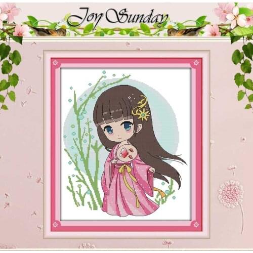 Girls from respectable families Cross Stitch 11CT 14CT Cross Stitch Set Wholesale DIY Cross-stitch Kit Embroidery Needlework