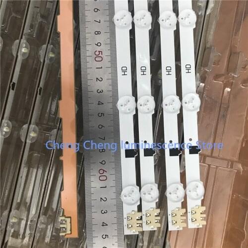 New Kit)5pcs 9LEDs 650mm LED strip Replacement for samsung UA32F4088AR UA32F4000AR BN64-25300A BN64-26508B BN64-26508A