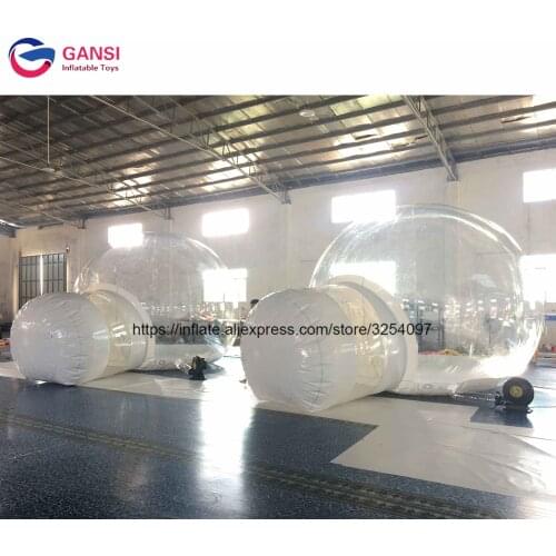 Party event clear dome bubble tent ,new design inflatable camping tent with free blower