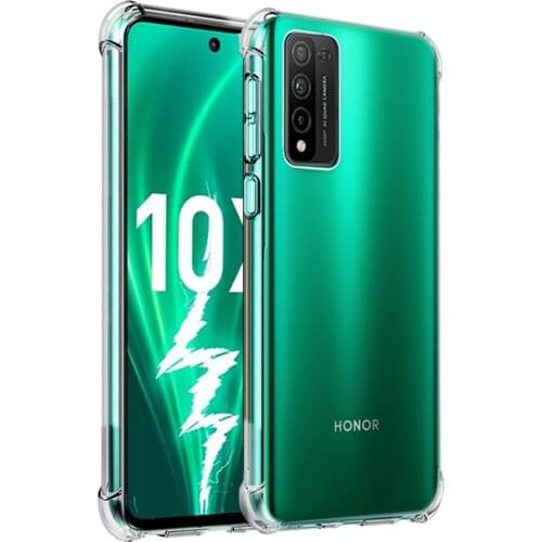 Transparent Phone Cases For Huawei Honor 10x Lite Case Soft TPU Gel Skin DNN-LX9 Clear Silicon Cover honor10 10 x 10x light