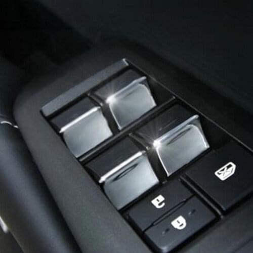 SBTMY Car styling ABS 7PCS/SET Car window lift buttons decorate sequins FOR 2015 LEXUS NX 200 200T car accessories