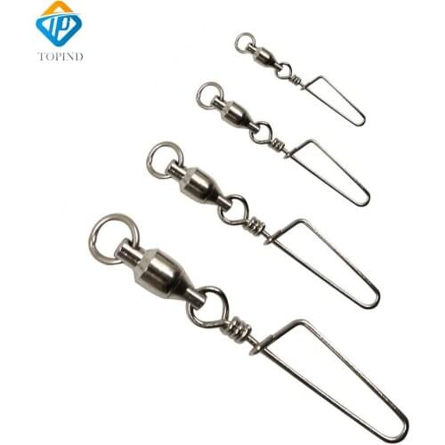 Ball bearing swivel with coastlock snap1