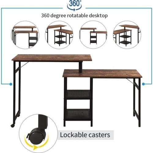 Wide Application Space Saving Strong Bearing-loading Computer Desk Household Supply