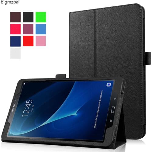 Tab S6 Lite P610 cover Smart PU Leather Case For Samsung Galaxy Tab S6 Lite 10.4 case SM-P610/P615 Tablet Funda Capa Cover+pen