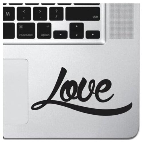 Love Decal Vinyl Sticker Heart Keyboard Pro Air Laptop Apple Mac 15" 17"
