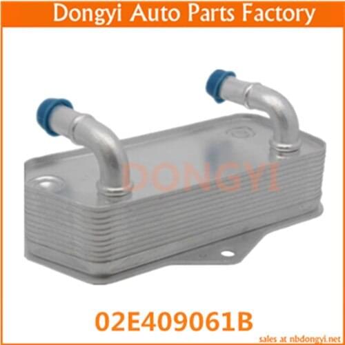 High quality oil cooler for 02E409061B